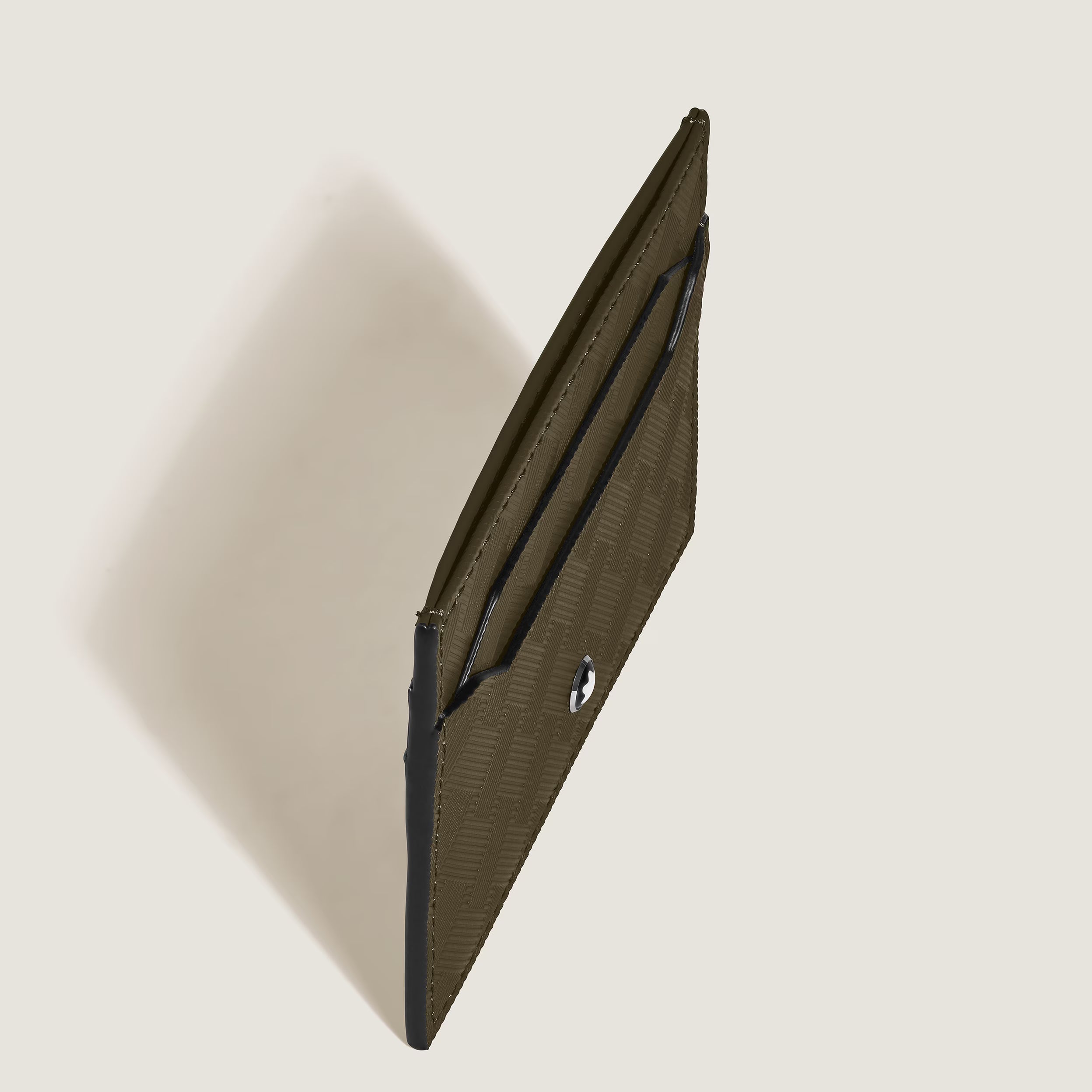 Porte-cartes 5cc en Cuir Extreme Kaki