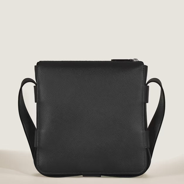 Bolso Messenger Vertical de Cuero Sartorial