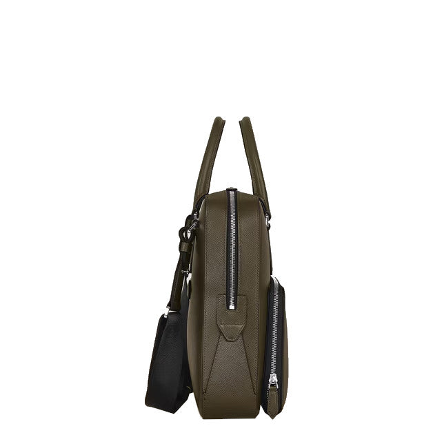 Maletín mediano modelo Montblanc Sartorial caqui