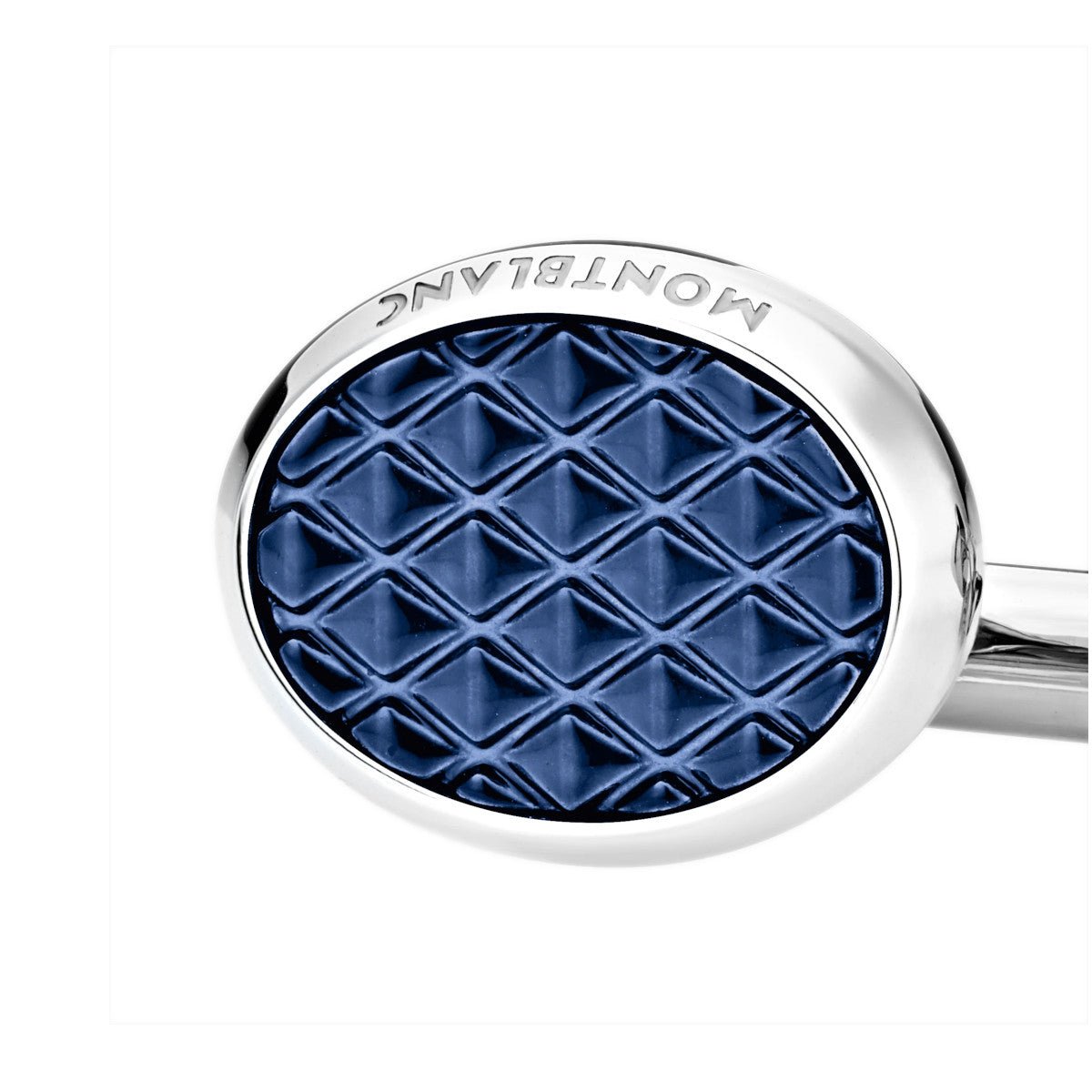 Boutons de manchetteMontblancBoutons de manchette Montblanc Meisterstück Ovale en acier et laque