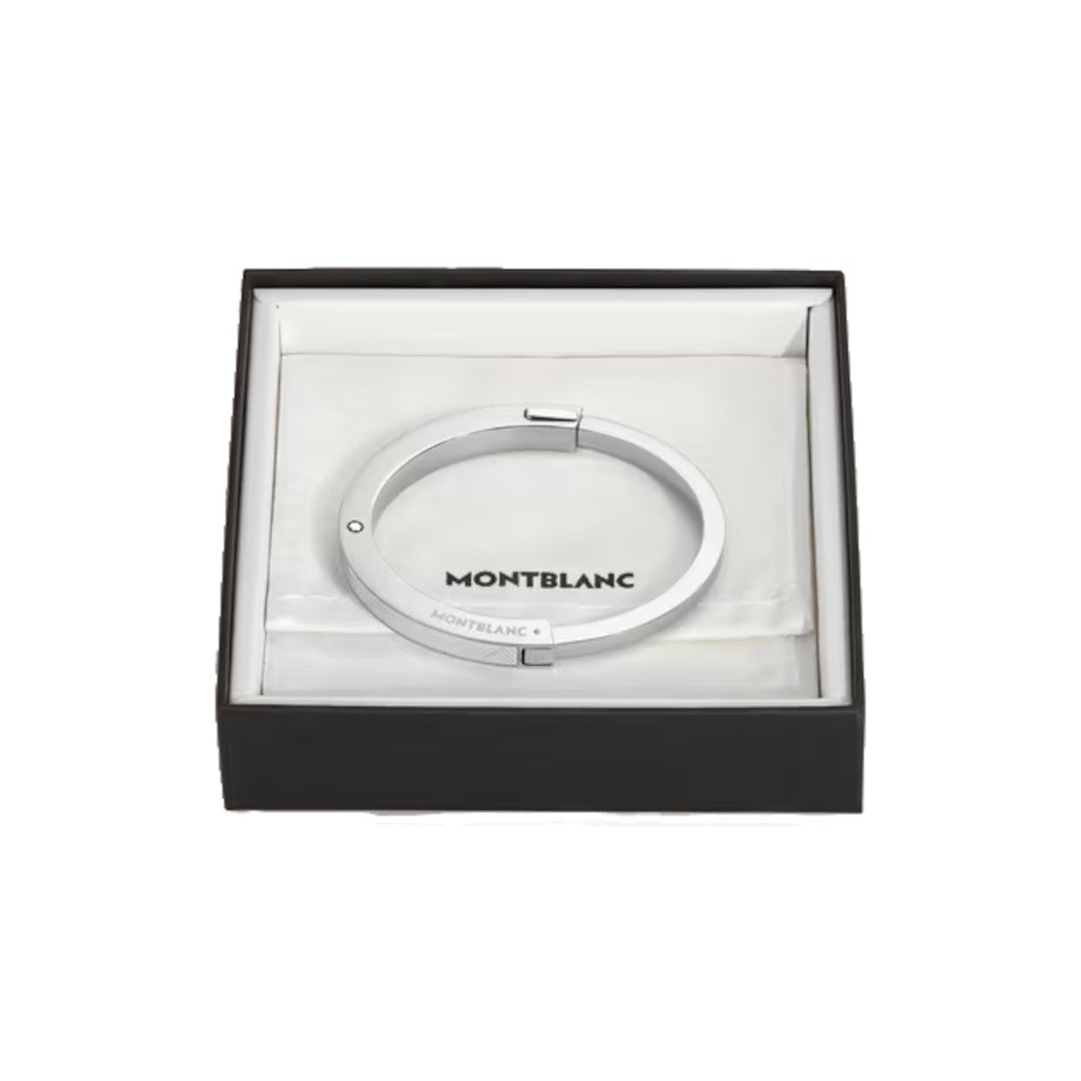 Bracelet hommeMontblancBracelet Jonc Montblanc en Acier avec Motif Extreme