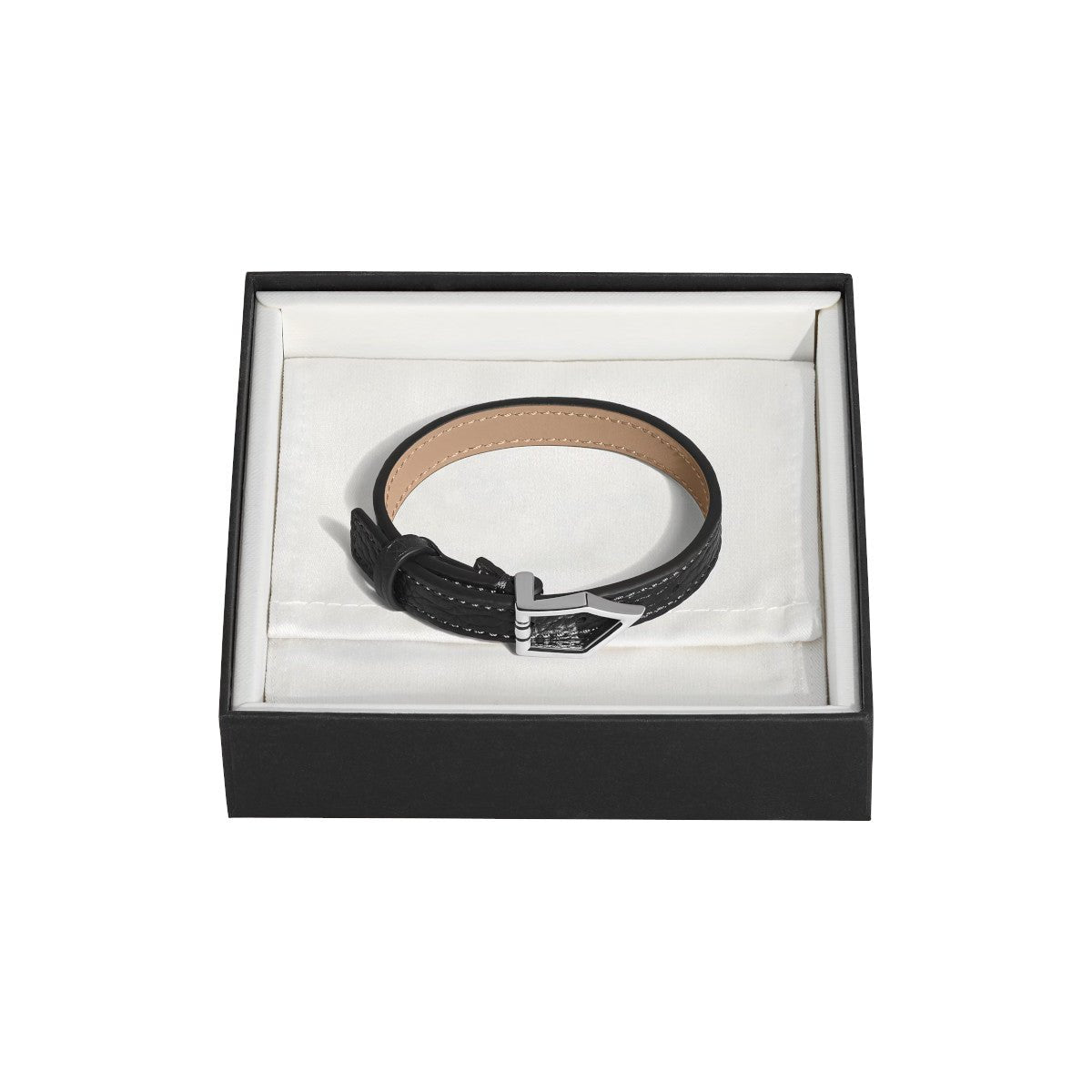 BraceletMontblancBracelet Ajustable Horseshoe Montblanc grainé noir