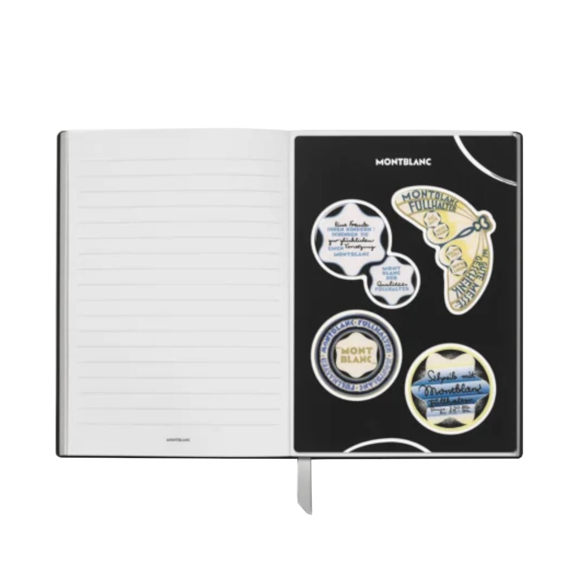 Carnet de noteMontblancCarnet #146 petit format, Montblanc Meisterstück 100 ans, noir, ligné