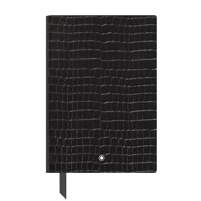 Carnet de noteMontblancCarnet Moyen Format en Cuir Embossé Croco, Pages Lignées