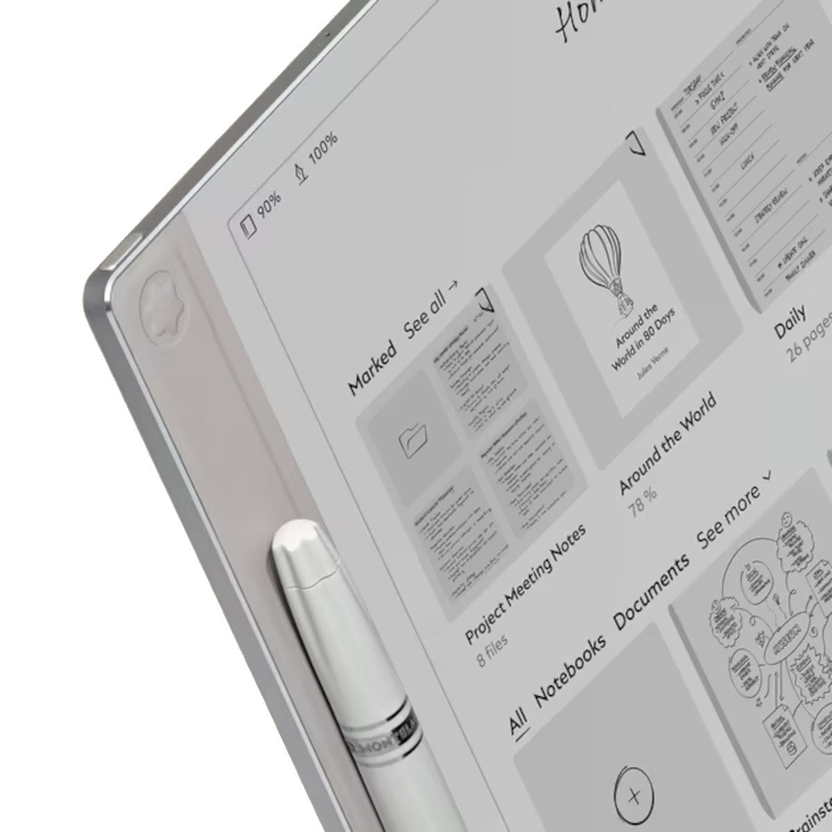 Carnet de noteMontblancMontblanc Digital Paper couleur gris froid