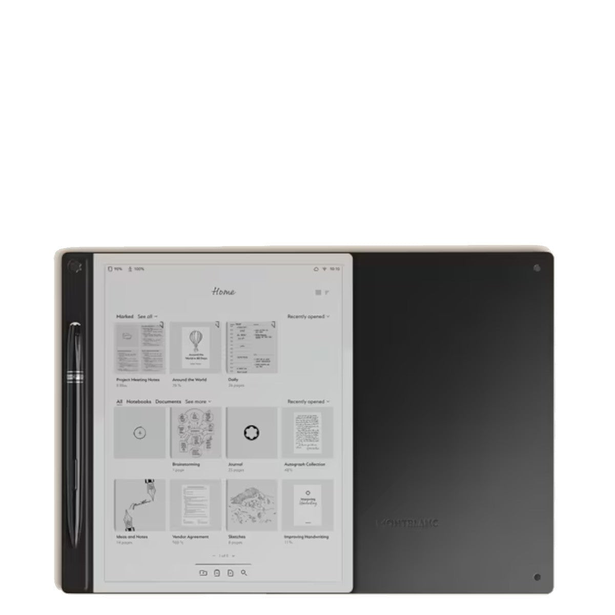 Carnet de noteMontblancMontblanc Digital Paper couleur noir mystérieux