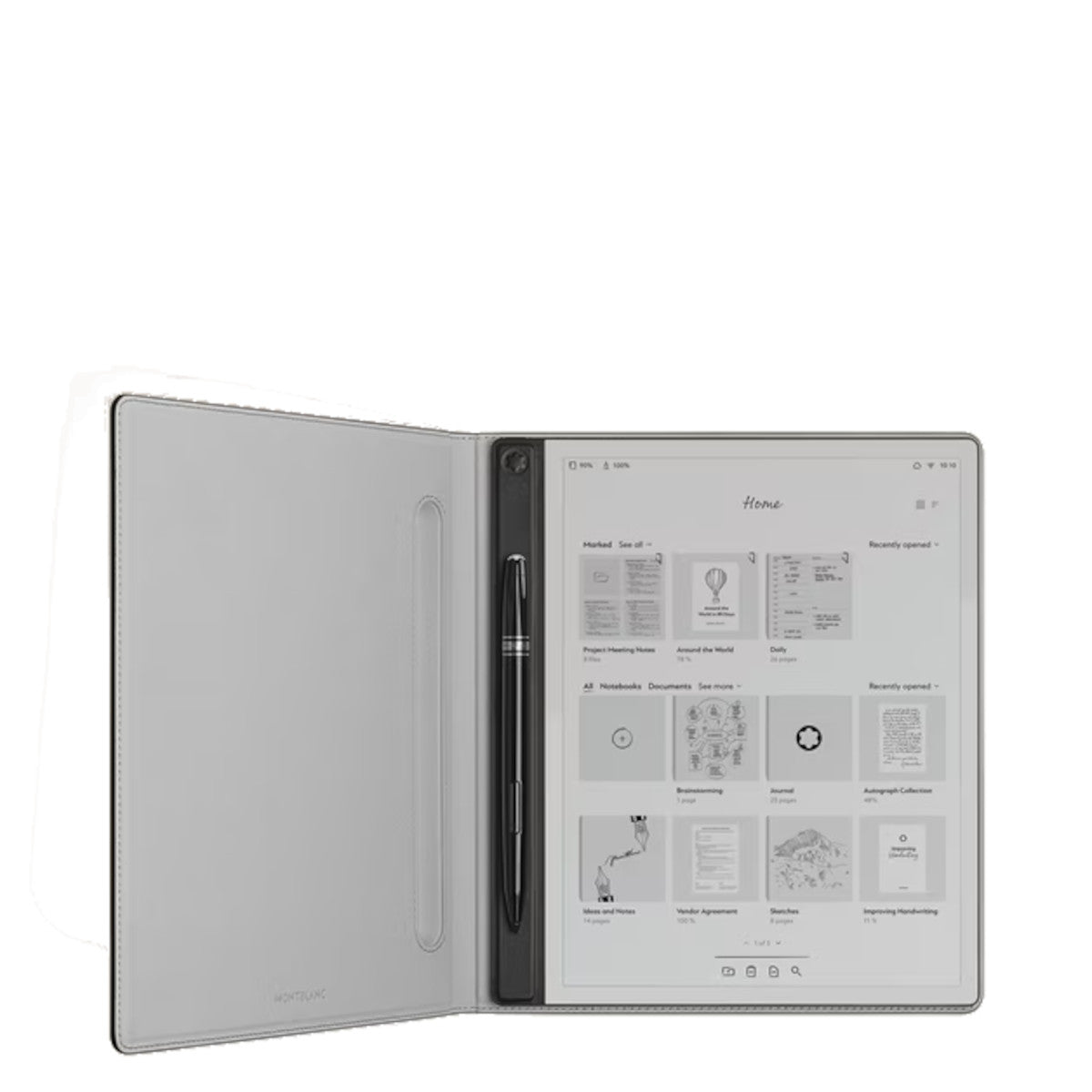 Carnet de noteMontblancMontblanc Digital Paper couleur noir mystérieux