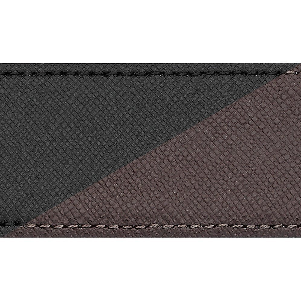 Ceinture hommeMontblancCeinture affaires réversible Montblanc noire/marron à couper selon la taille