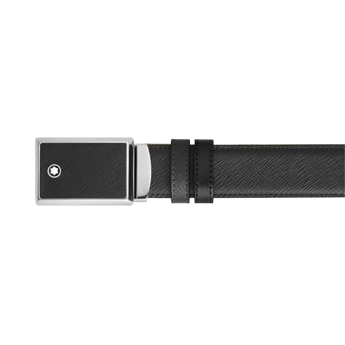 Ceinture hommeMontblancCeinture Réversible 30 mm en Cuir Sartorial avec Boucle Plaque