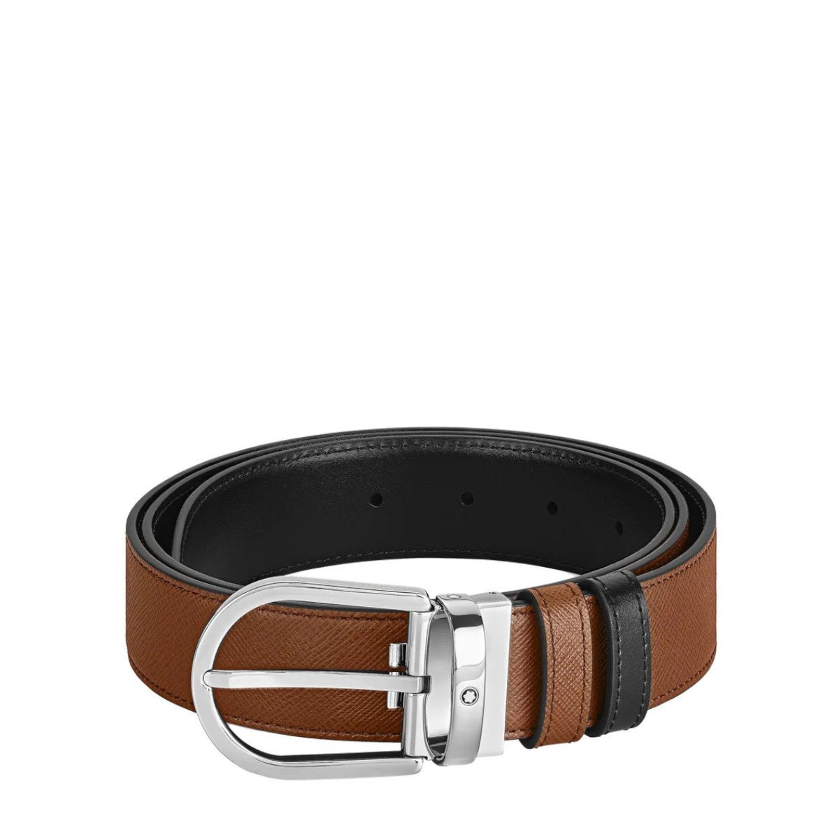 Ceinture hommeMontblancCeinture réversible Horseshoe 35 mm en cuir Montblanc Sartorial