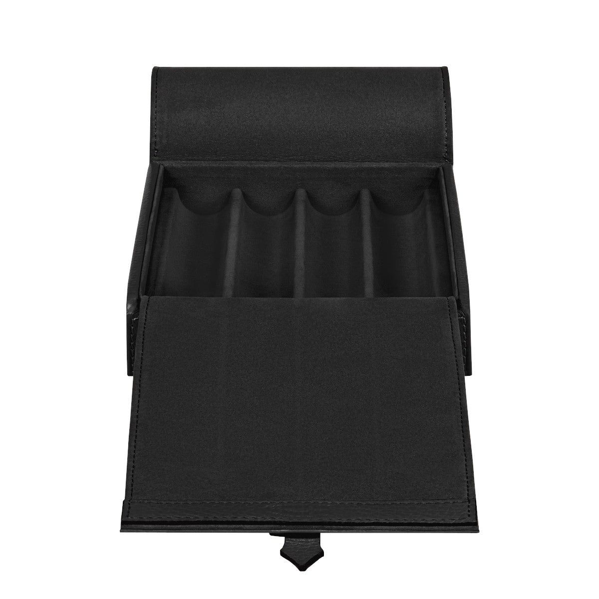 Coffret pour stylosMontblancCoffret de Voyage pour 4 Instruments d’Écriture Montblanc Grainé Noir