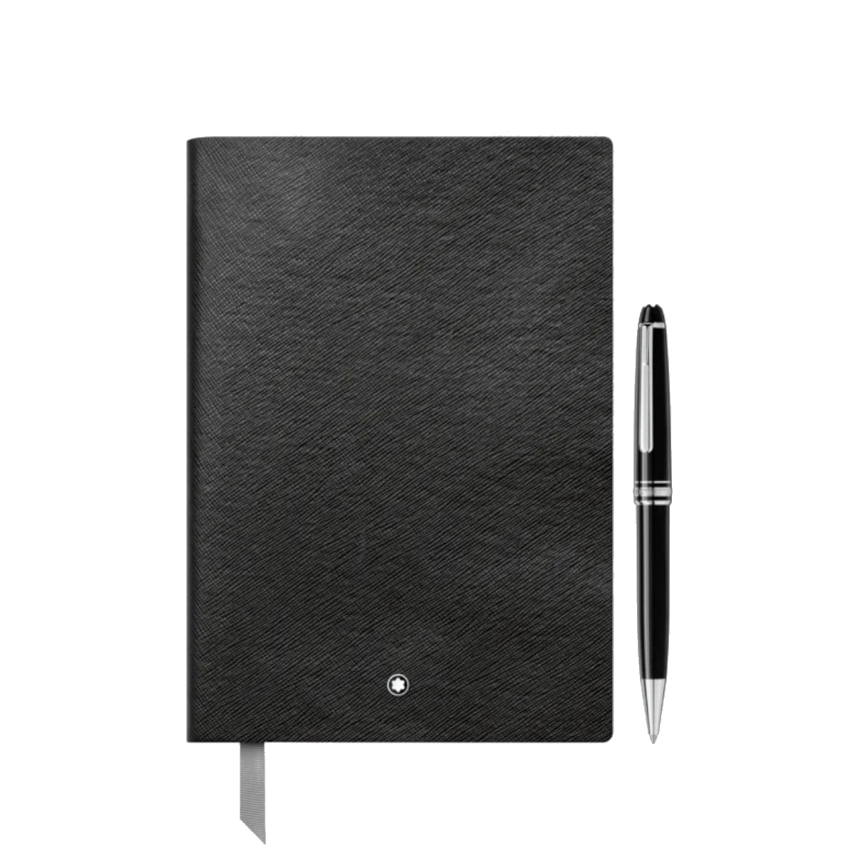 Coffret pour stylosMontblancCoffret stylo bille platiné MontblancMeisterstück Classique et Carnet #146 noir