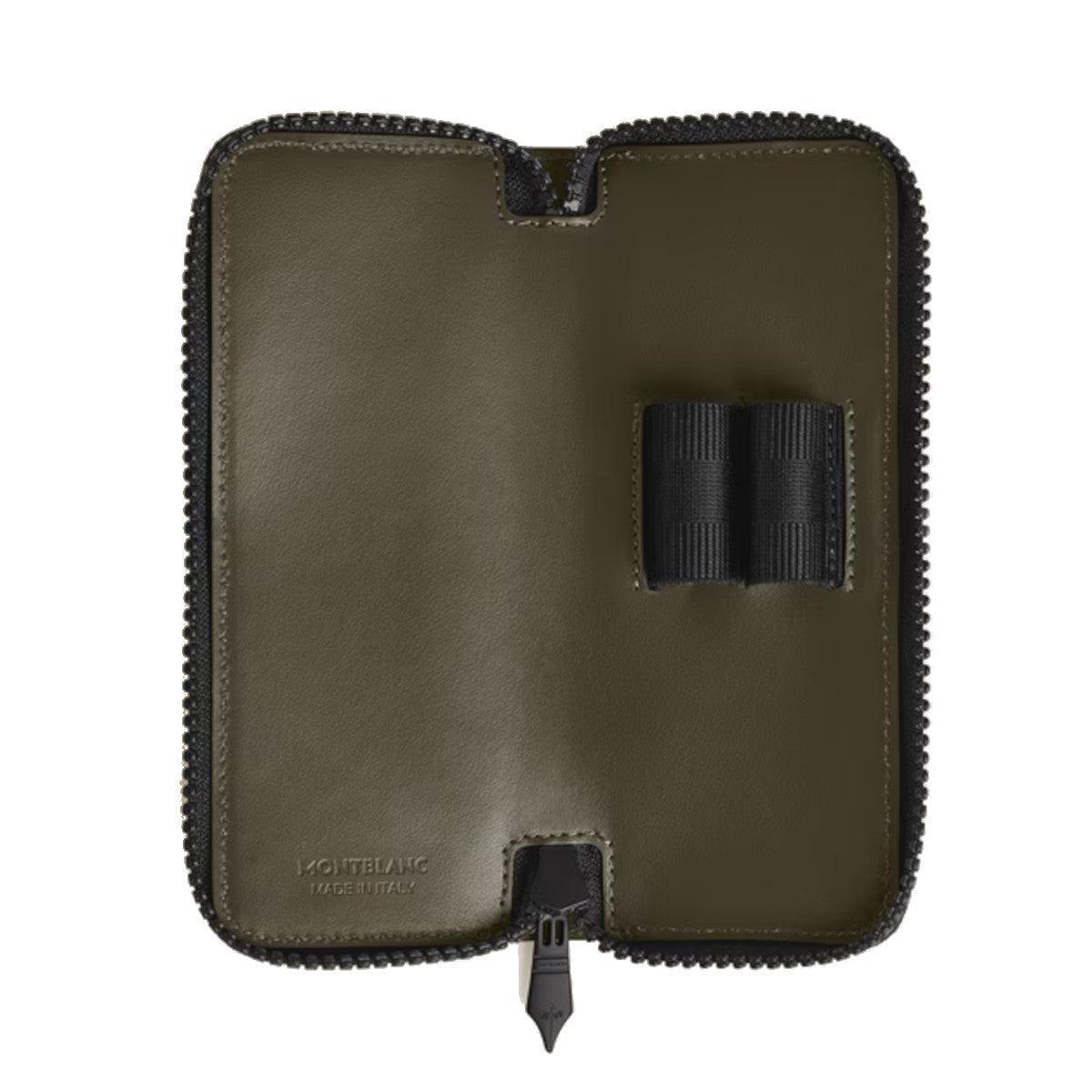 Étui pour styloMontblancÉtui pour 2 Instrument d'écriture Montblanc Zippé en Cuir Extreme