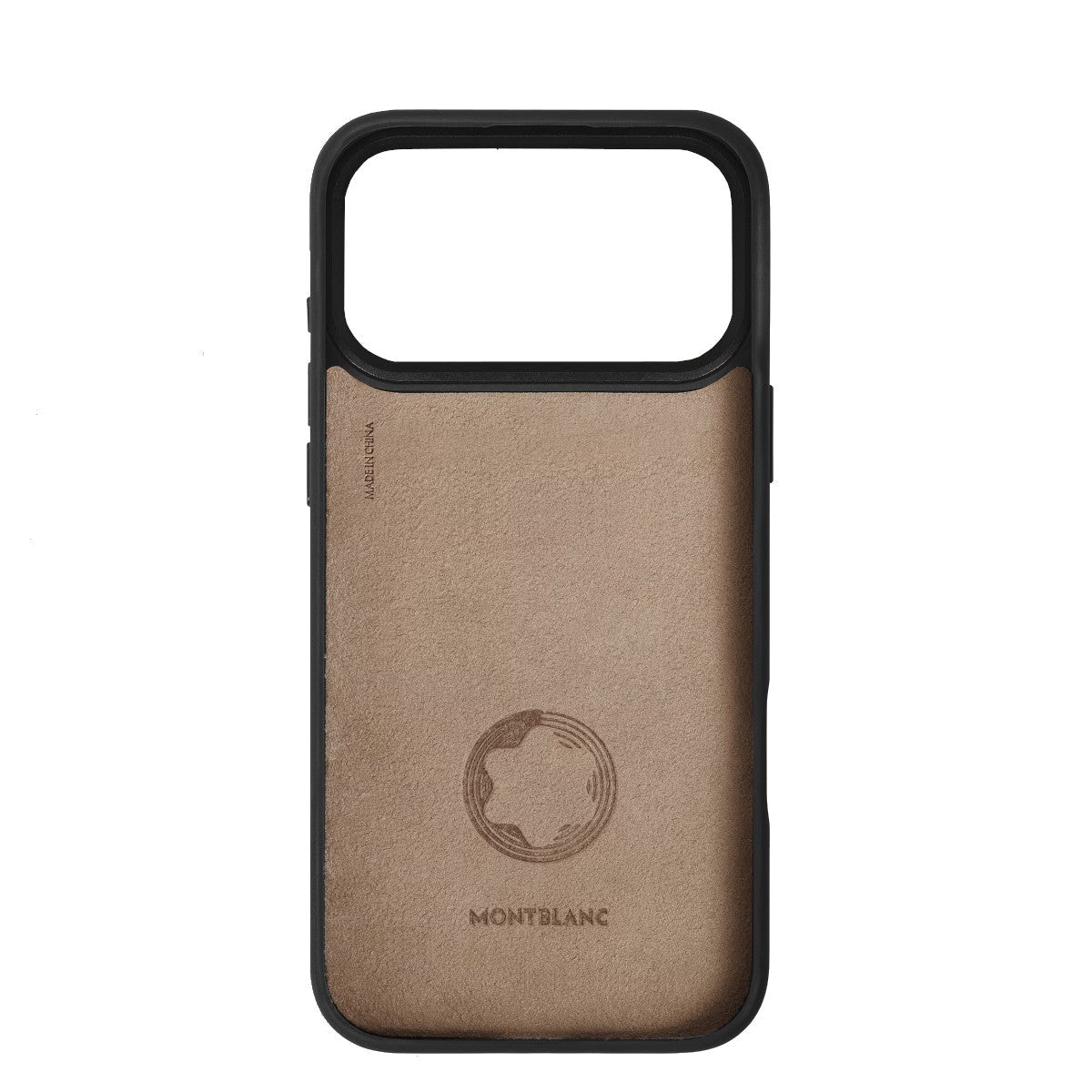 Étui pour téléphoneMontblancÉtui Rigide pour Iphone 18 Pro Montblanc Sartorial Noir