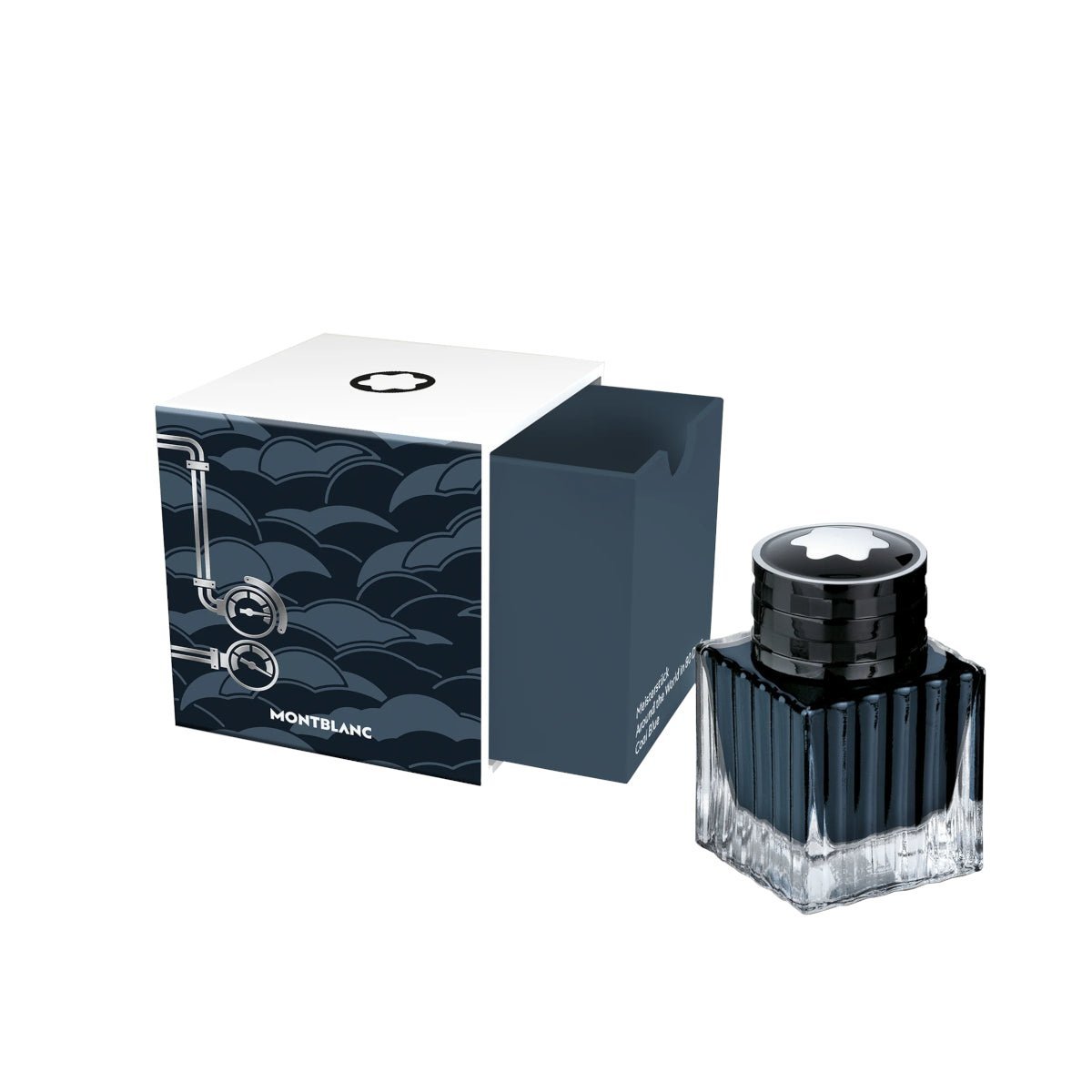 Flacon d'encreMontblancFlacon d’encre, Montblanc Meisterstück Around the World in 80 Days, Bleu charbon - 50 ml