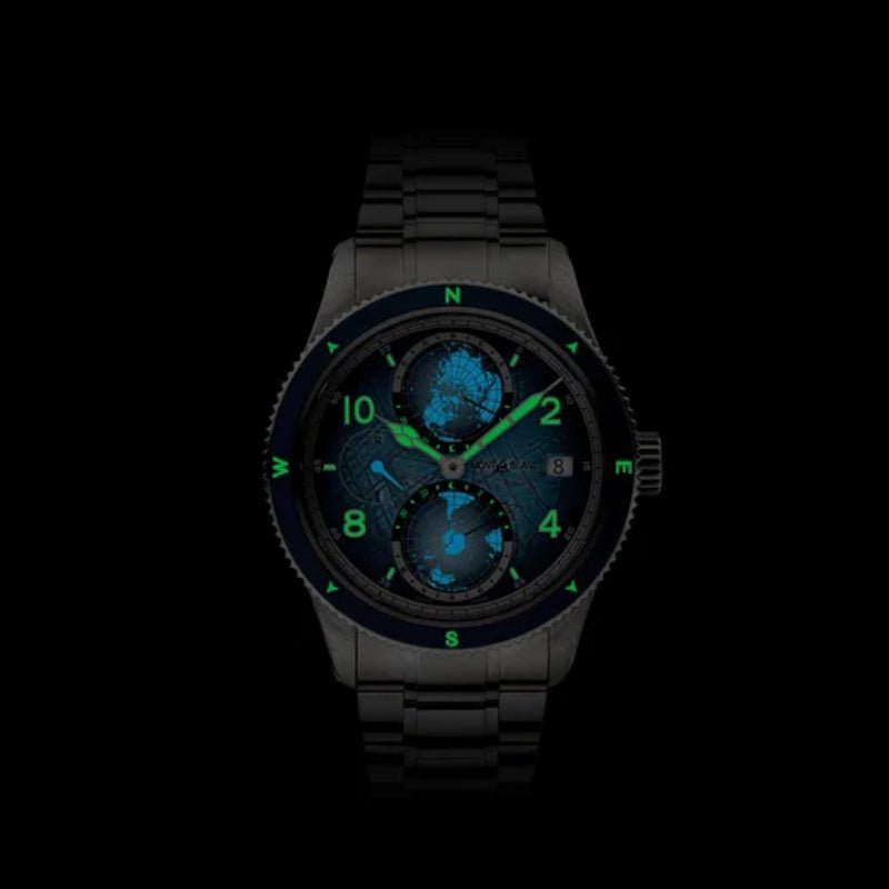 MontreMontblancMontre Montblanc 1858 Geosphere 0 Oxygen South Pole Exploration Limited Edition - 1 990 exemplaires