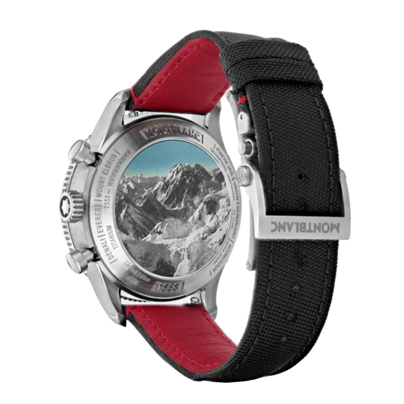 MontreMontblancMontre Montblanc 1858 Geosphere Chronograph 0 Oxygen Limited Edition - 290 pièces