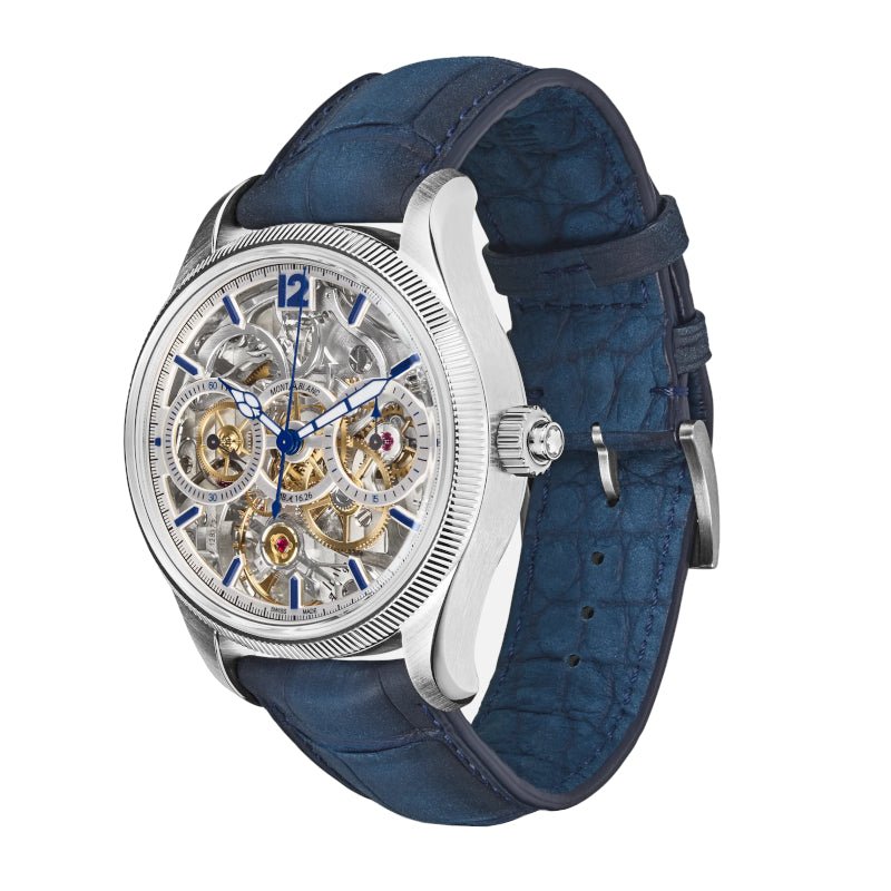MontreMontblancMontre Montblanc 1858 The Unveiled Secret Minerva Monopusher Chronograph Limited Edition - 58 pièces