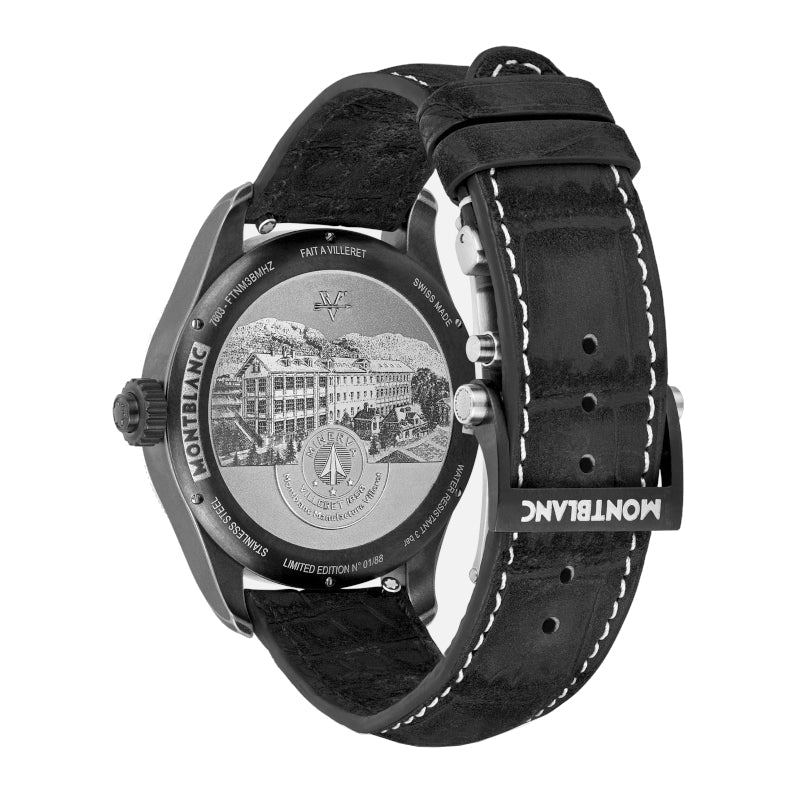 MontreMontblancMontre Montblanc 1858 The Unveiled Secret Minerva Monopusher Chronograph Limited Edition - 88 pièces