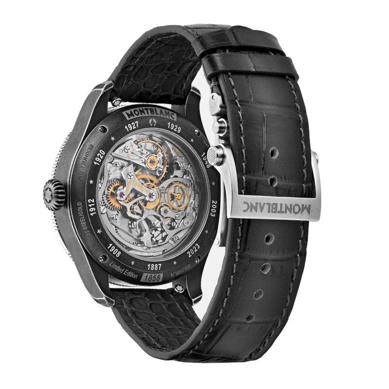 MontreMontblancMontre Montblanc 1858 The Unveiled Timekeeper Minerva Limited Edition - 100 pièces