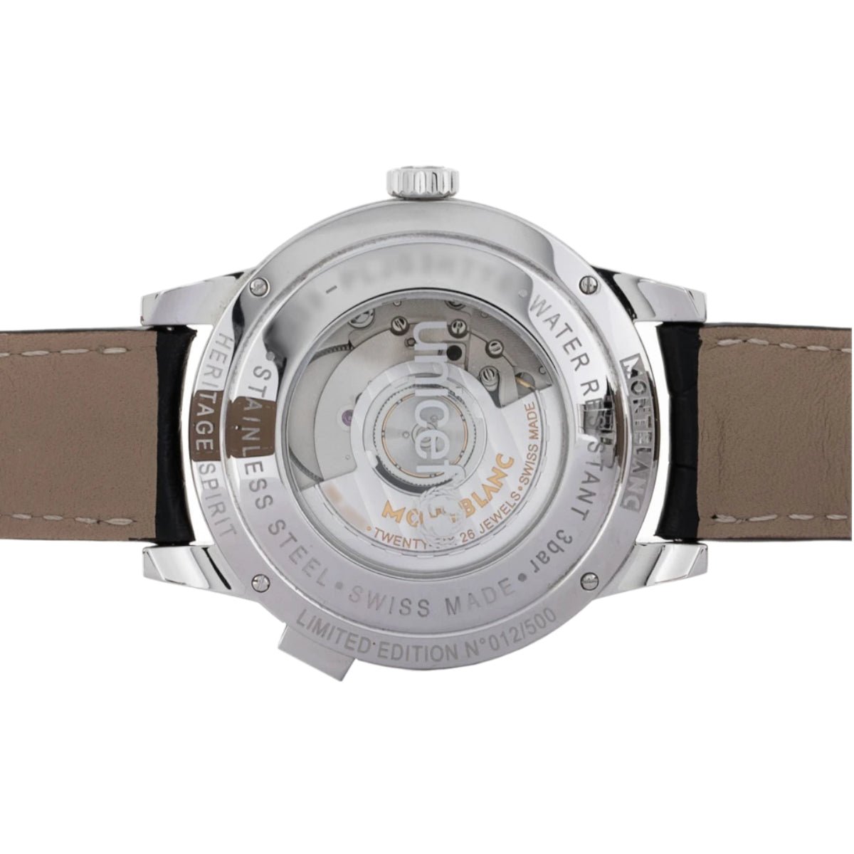 MontreMontblancMontre Montblanc Heritage Spirit Orbis Terrarum Asian UNICEF Limited Edition Bleu