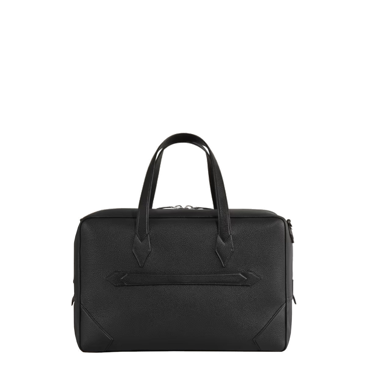Porte - documentsMontblancSac Weekender 45 en Cuir Grainé Montblanc Noir