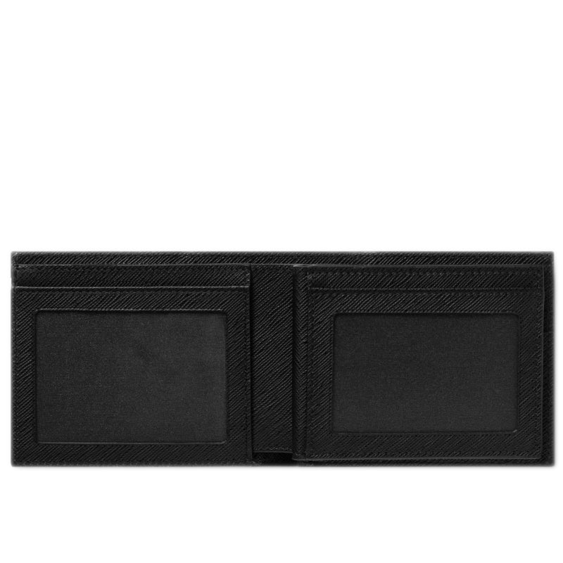 PortefeuilleMontblancPortefeuille 6cc avec 2 poches transparentes Montblanc Sartorial