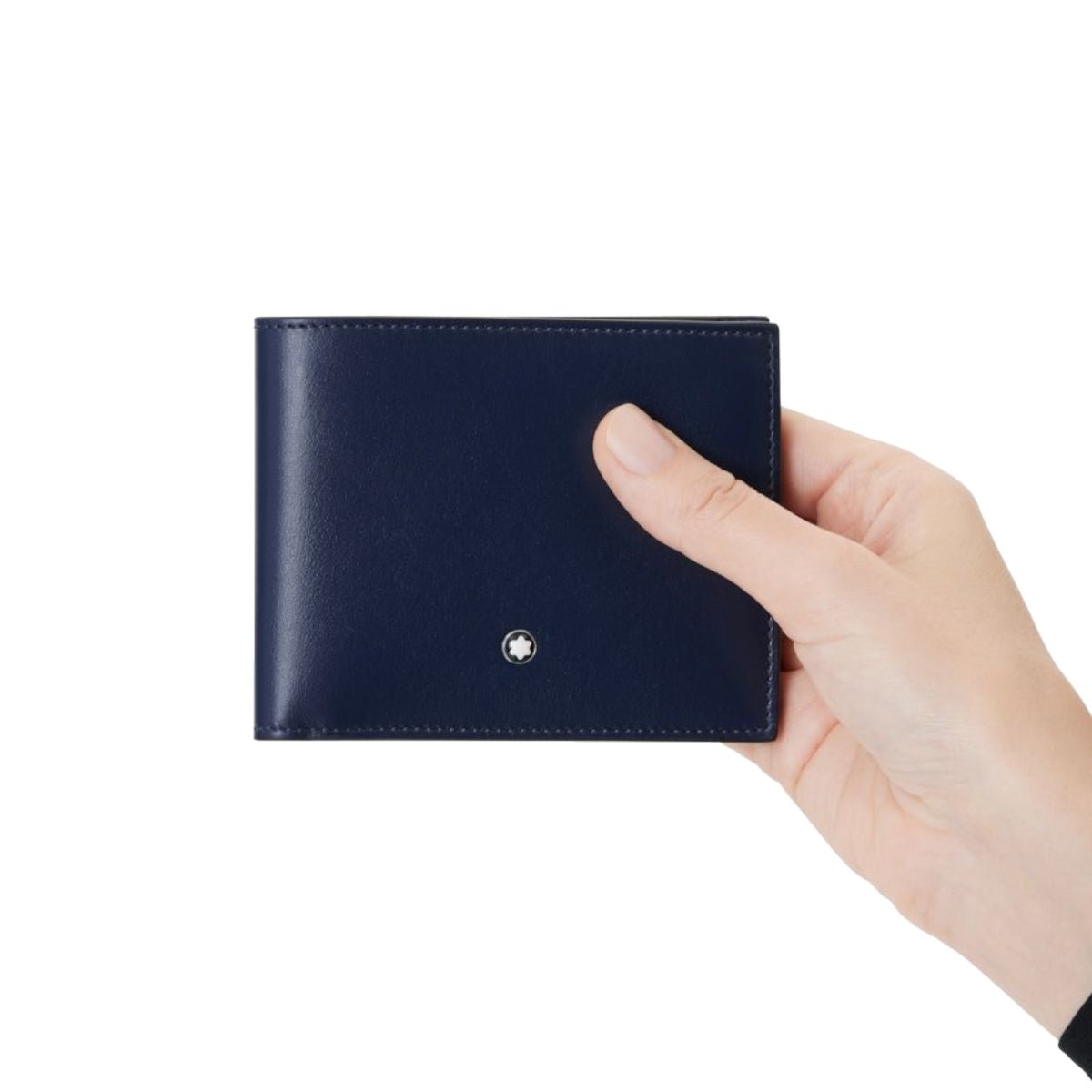 PortefeuilleMontblancPortefeuille 6cc Montblanc Meisterstück en bleu encre de Montblanc