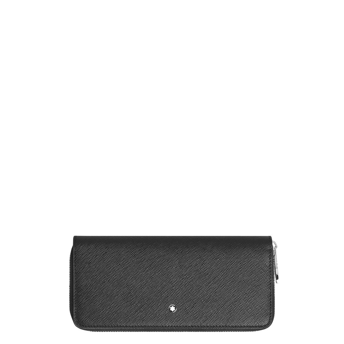 PortefeuilleMontblancPortefeuille 8cc Zippé Montblanc Sartorial Noir