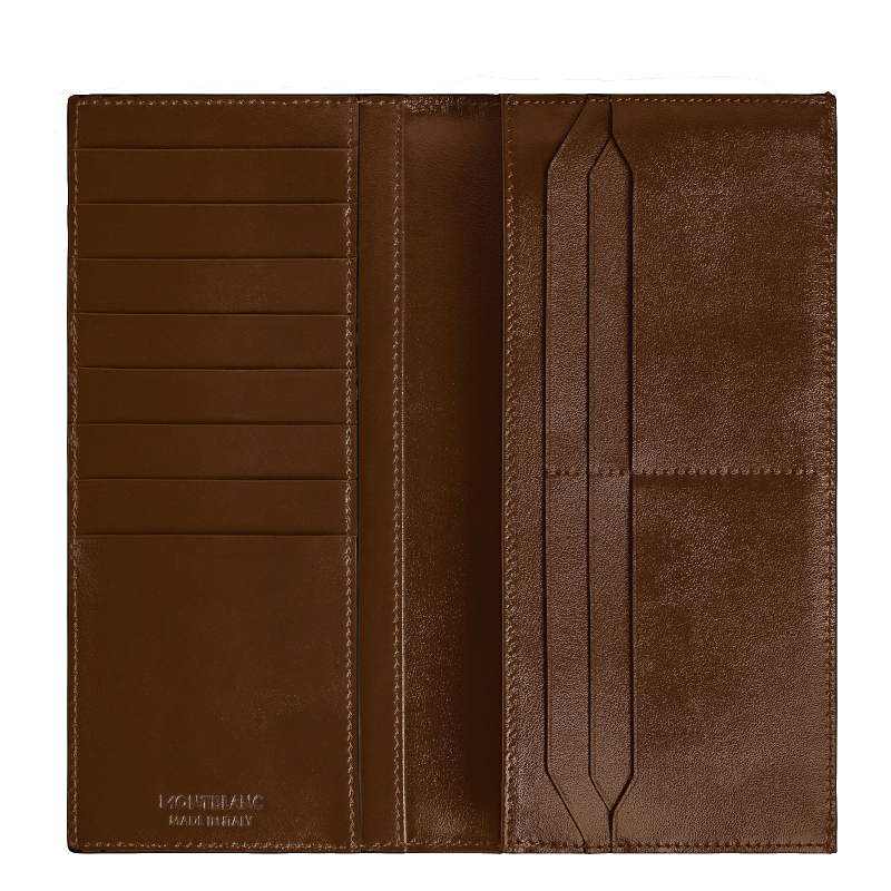 PortefeuilleMontblancPortefeuille long 14cc avec compartiment zippé Montblanc Meisterstück Sfumato