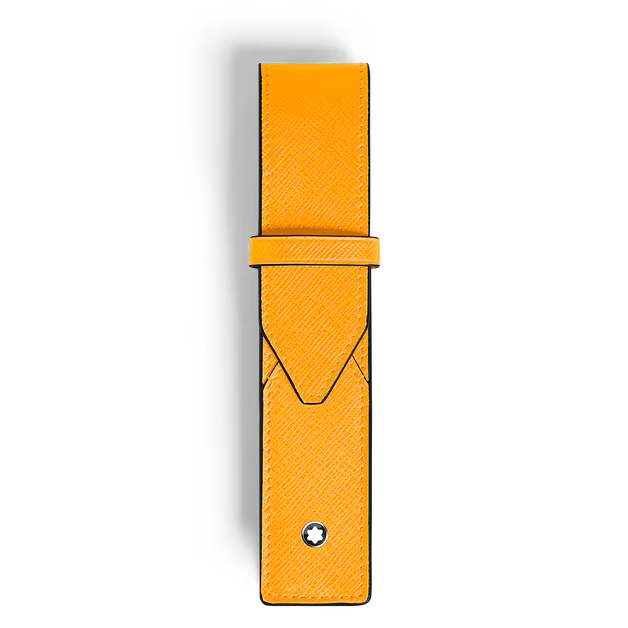 Étui pour 1 Instrument d’Écriture Montblanc Sartorial Safran