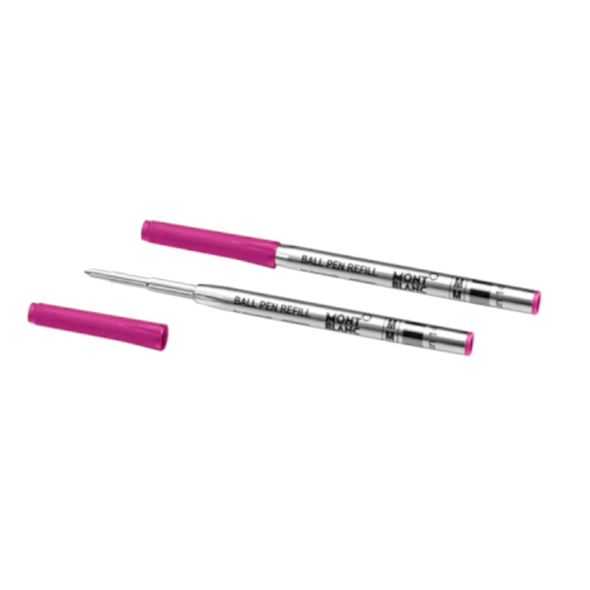 Recharge stylo billeMontblanc2 recharges pour stylo bille Montblanc (M), Pope Pink