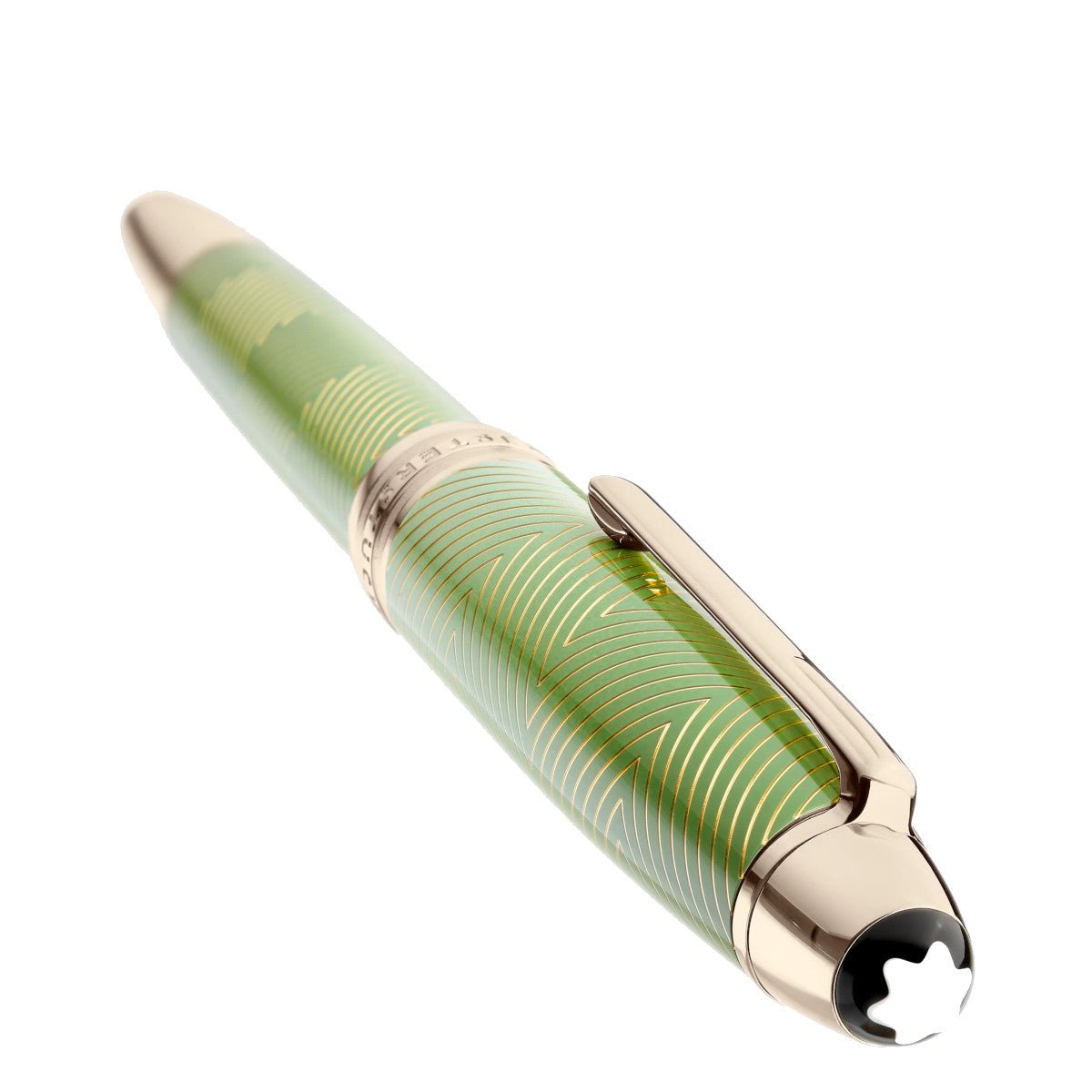 RollerballMontblancStylo plume Montblanc Meisterstück Calligraphy Solitaire Celadon Dégradé