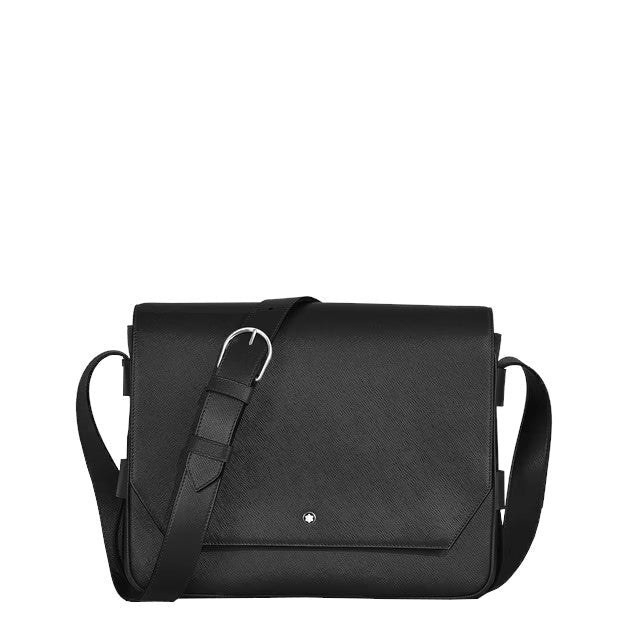 Sacoche à bandoulièreMontblancSac Messenger Montblanc en cuir Sartorial Noir
