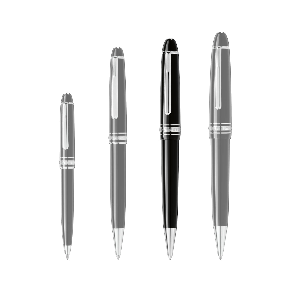 Stylo billeMontblancStylo bille Montblanc Meisterstück Midsize platiné