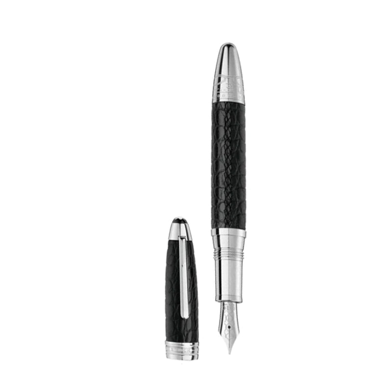Stylo plumeMontblancStylo plume Montblanc Great Masters Exotic Leather en cuir d'alligator noir