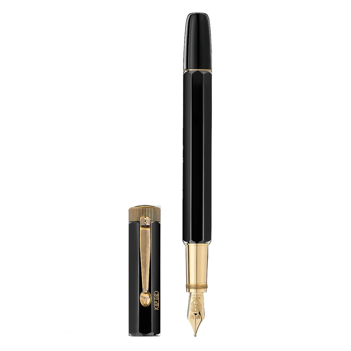 Stylo plumeMontblancStylo plume Montblanc Heritage Egyptomania édition spéciale noir