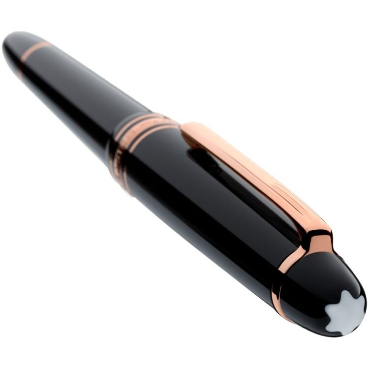 Stylo plumeMontblancStylo plume Montblanc Meisterstück doré à l'or rose classique