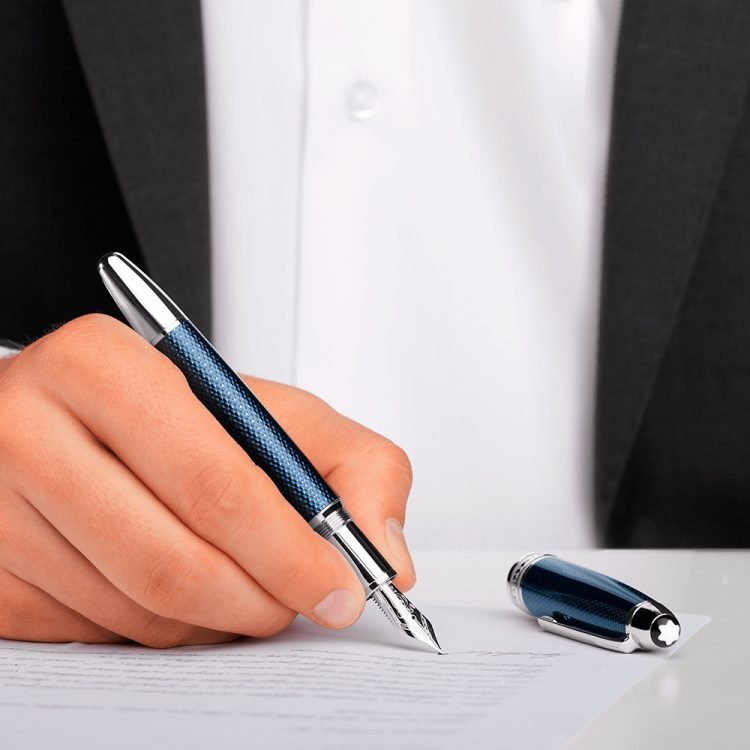 Stylo plumeMontblancStylo plume Montblanc Meisterstück Solitaire Blue Hour LeGrand