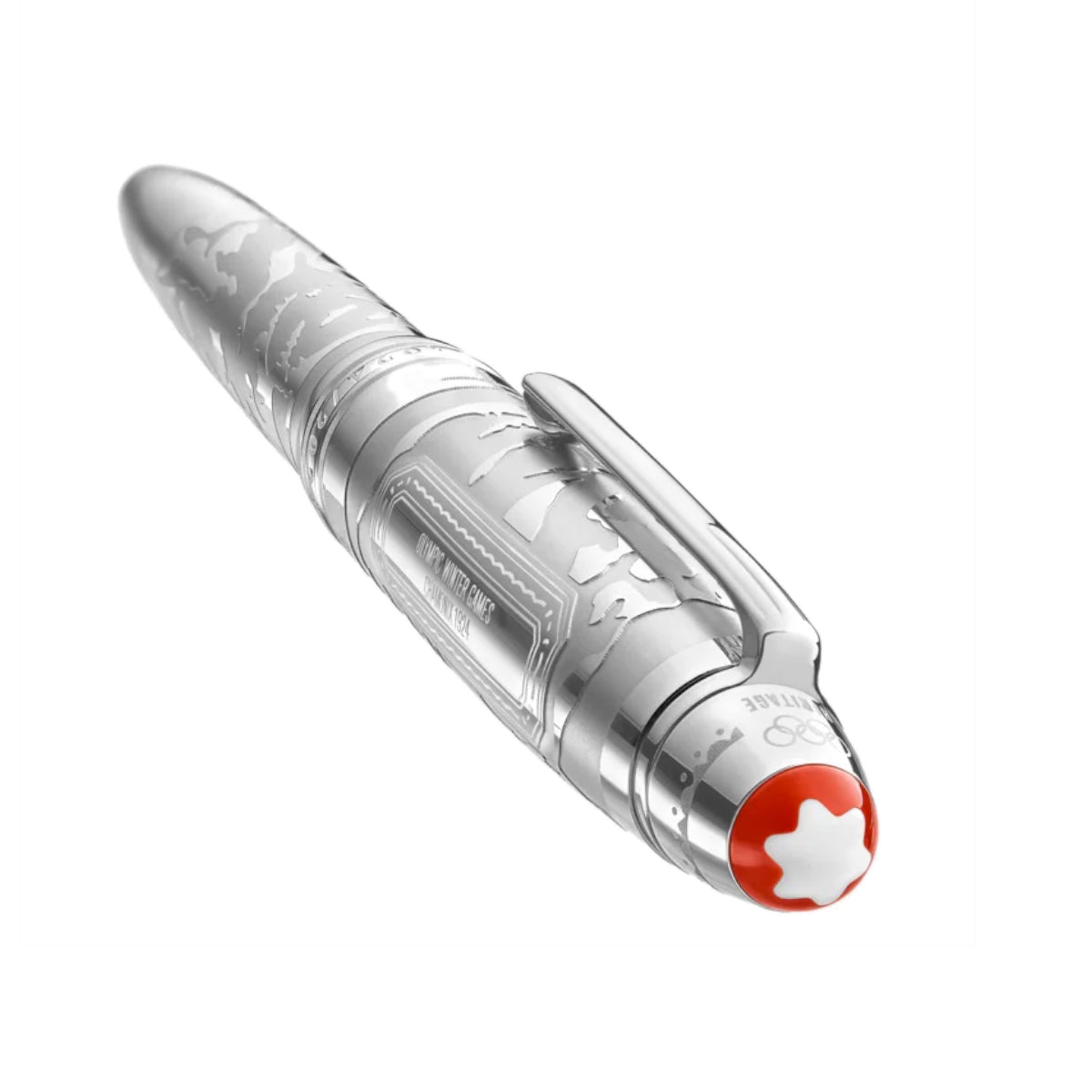 Stylo plumeMontblancStylo plume Montblanc Meisterstück x Olympic Heritage Chamonix 1924 Solitaire LeGrand M