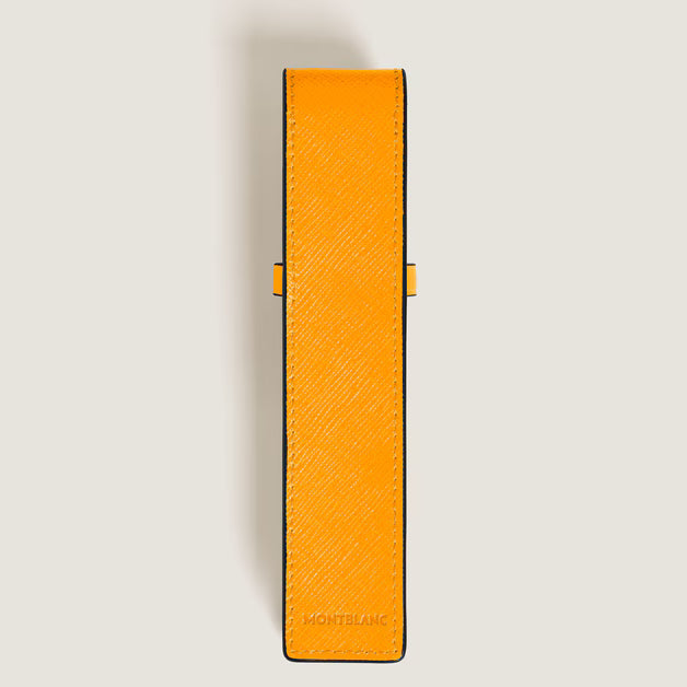 Étui pour 1 Instrument d’Écriture Montblanc Sartorial Safran