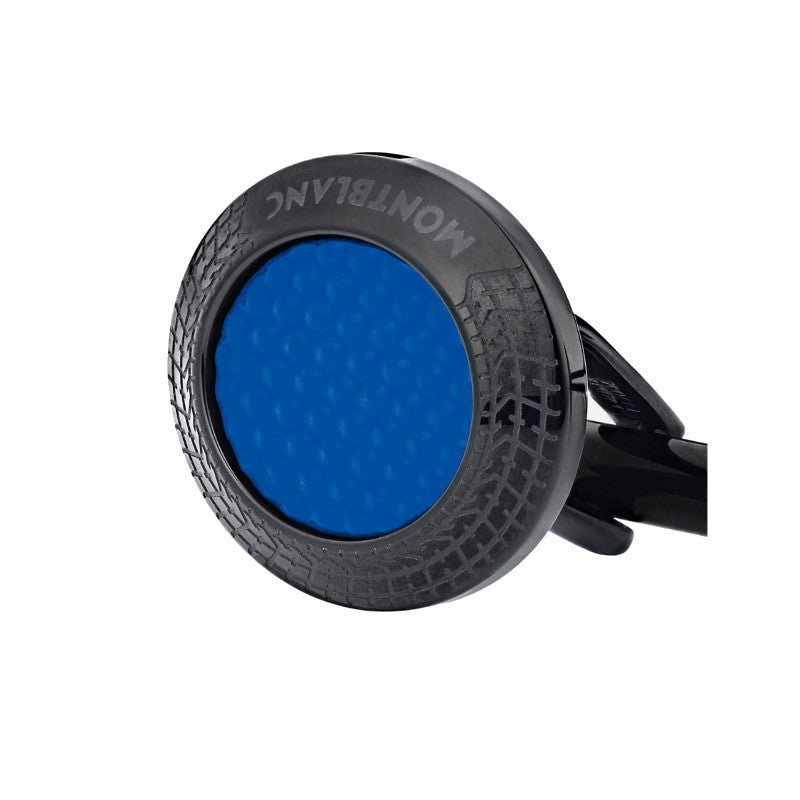 Boutons de manchetteMontblancBoutons de manchette Montblanc Meisterstück Great Masters Pirelli en acier laqué bleu