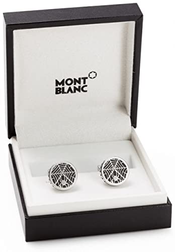Boutons de manchetteMontblancBoutons de manchette Montblanc Motif Toile D'araignée