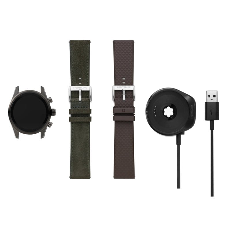 Montre connectéeMontblancMontre connectée Montblanc Summit 3 - Titane bicolore