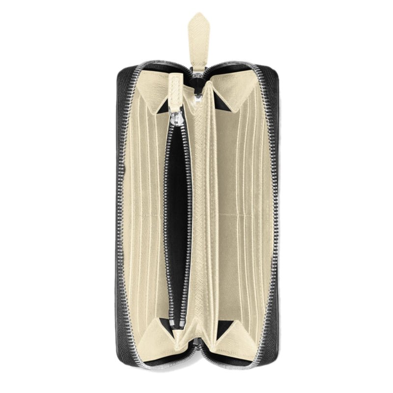 PortefeuilleMontblancPortefeuille 12cc avec zip circulaire Montblanc Sartorial