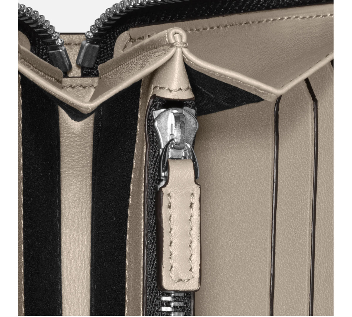PortefeuilleMontblancPortefeuille 12cc avec zip intégral Montblanc Meisterstück Selection Soft