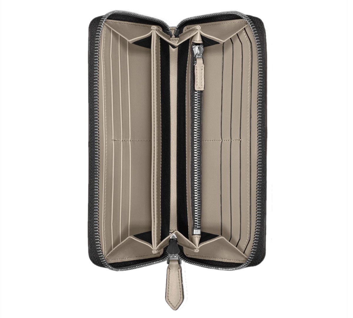 PortefeuilleMontblancPortefeuille 12cc avec zip intégral Montblanc Meisterstück Selection Soft