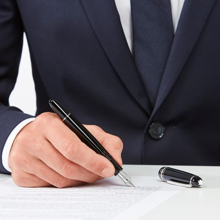 Stylo plumeMontblancStylo plume Montblanc Meisterstück LeGrand Platiné