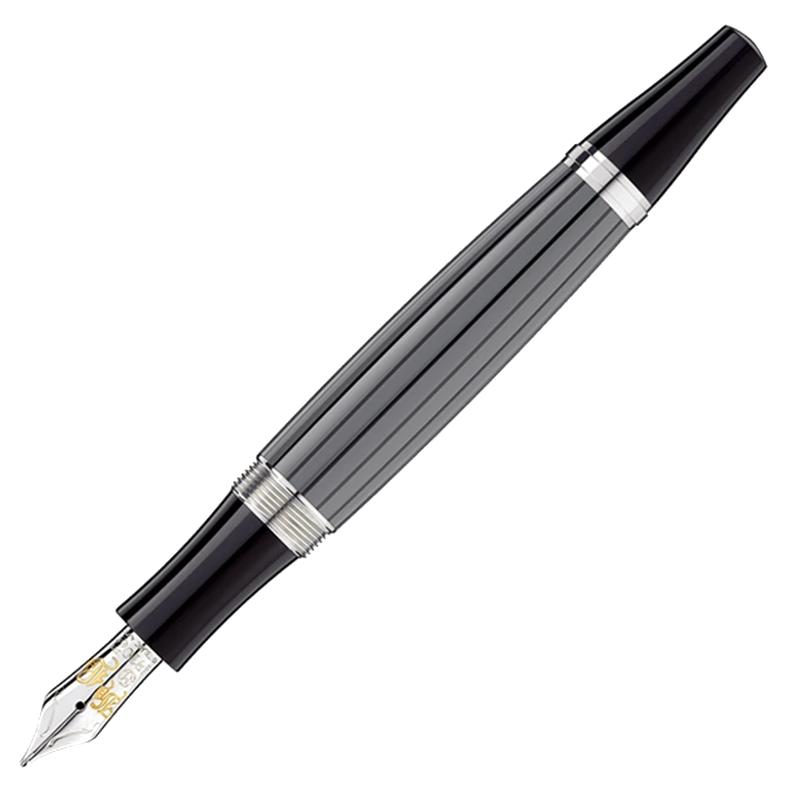 Stylo plumeMontblancStylo plume Montblanc Writers Edition Honore De Balzac Black Resin Fountain Pen