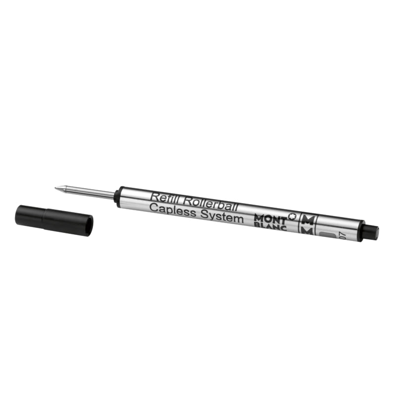 1 recharge pour rollerball sans capuchon (M) Mystery Black